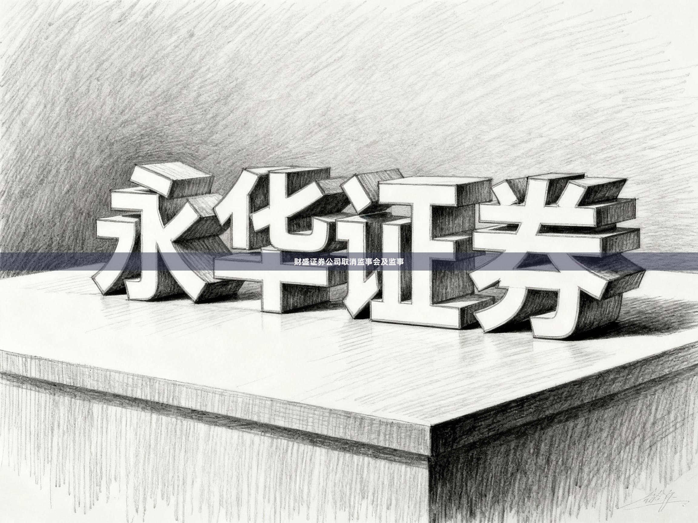 财盛证券公司取消监事会及监事